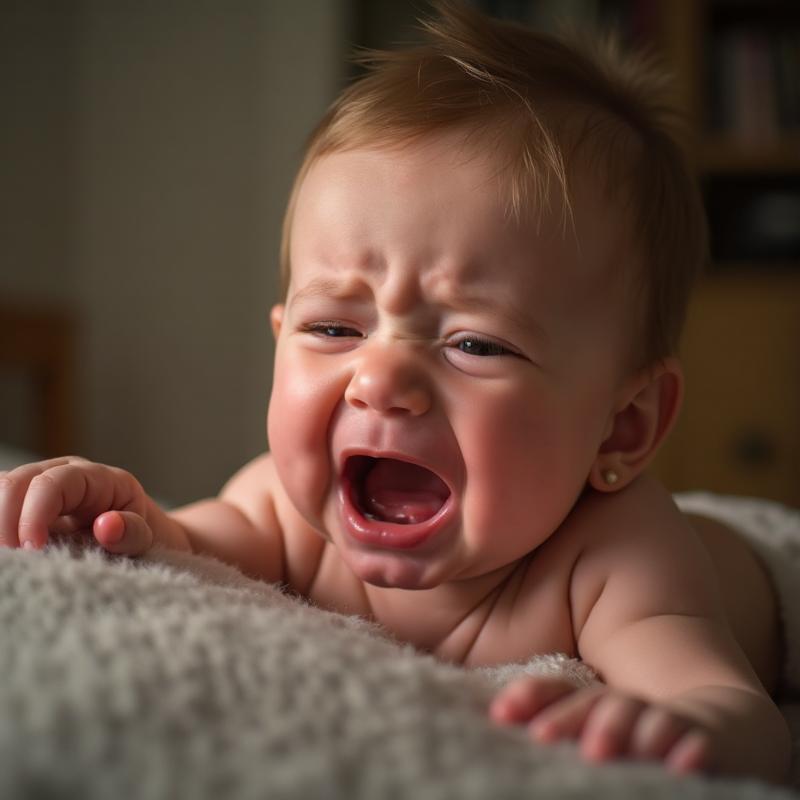 Bebé a chorar